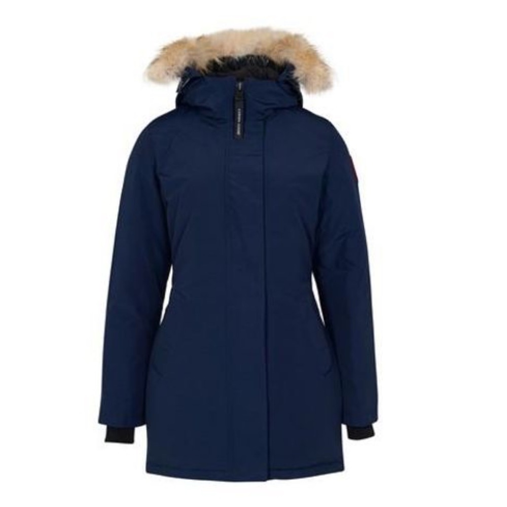 Canada Goose Victoria Down Parka Coat Navy size XXS used condition